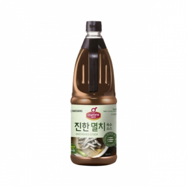 쉐프원 진한 멸치 육수 소스, 2kg, 14개