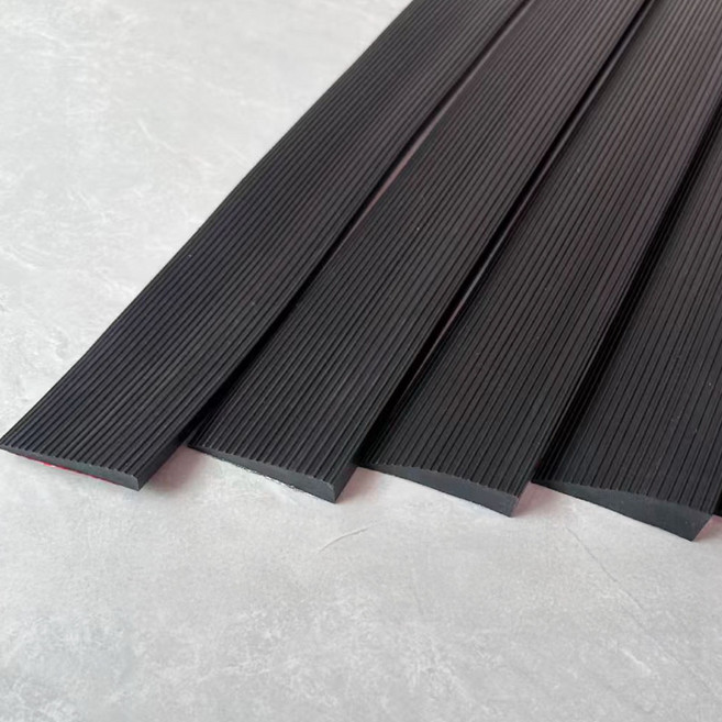 레디박스 문턱 고급 경사로 고무 슬로프, 블랙, 1개