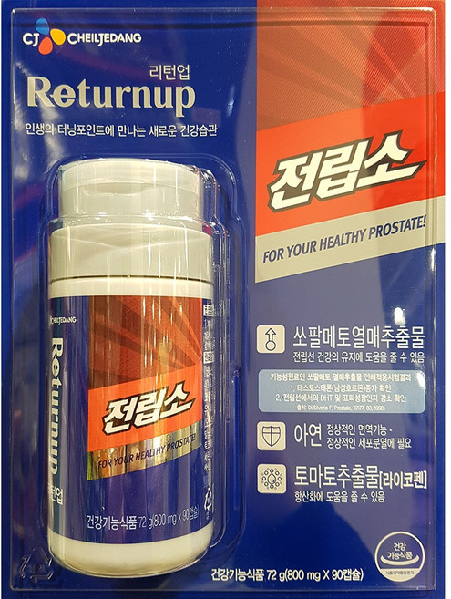 전립소 쏘팔메토 800mg*90개, 90정, 1개