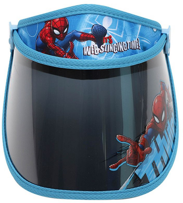 나린키즈 스파이더맨 웹 각도캡 썬캡 유아동 어린이 핀캡 햇빛가리개 썬바이저