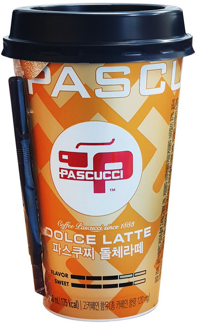 10위 - 파스쿠찌 돌체라떼 컵커피 300ml x 10개입, 10개