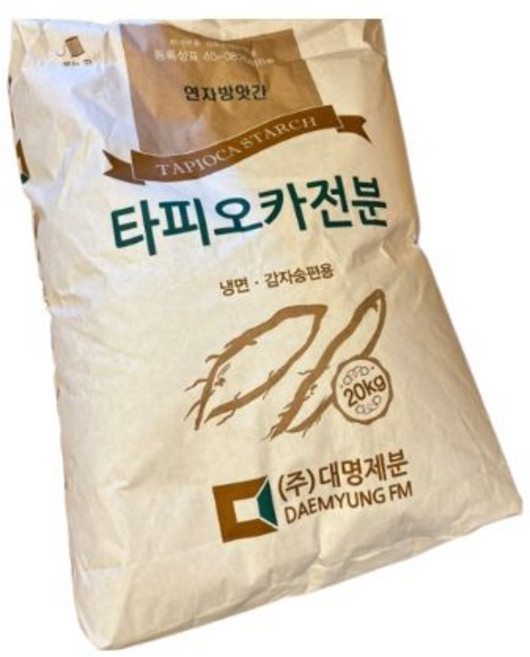 대명제분 타피오카전분가루 20kg, 20kg 1개, 1개