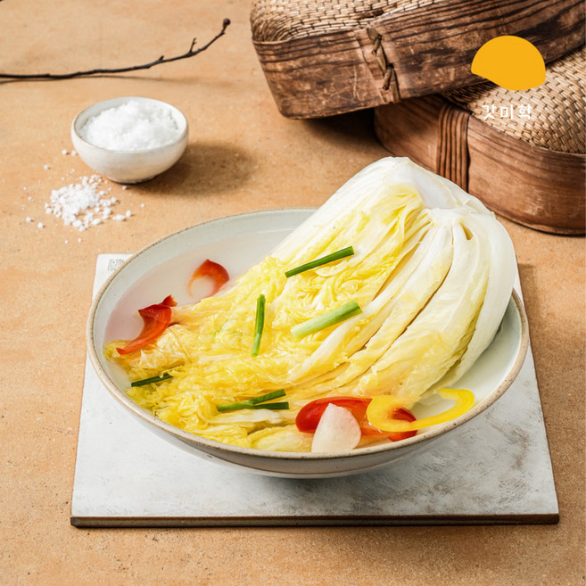 [갓미학] 국내산 전라도 백김치, 1개, 2kg