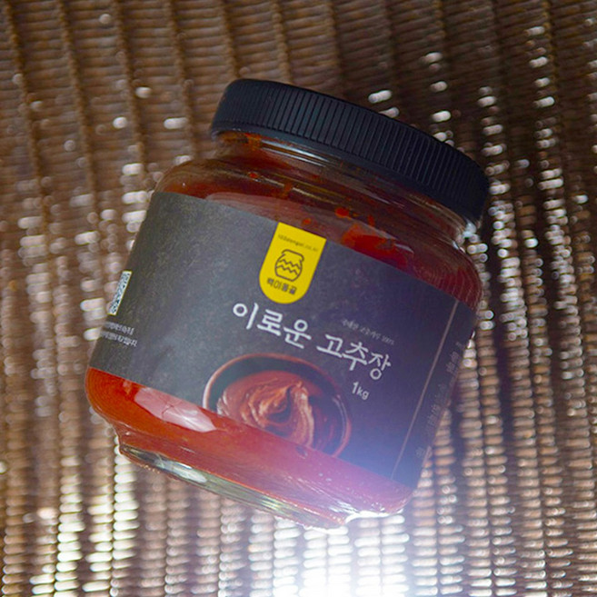 [백이동골] 100% 국산 고추장 보리고추장 재래식 고추장, 1kg, 1개