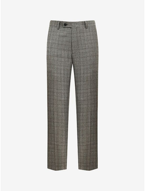 파렌하이트 GRANDCRU 글렌체크 싱글 수트 팬츠 멜란지그레이 (FHPAX2031)