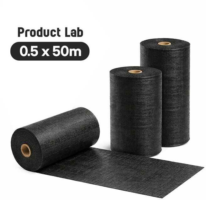 프로덕트랩 마대재질 제초매트 50cm x 50m 잡초매트 농업용 방초, 1개