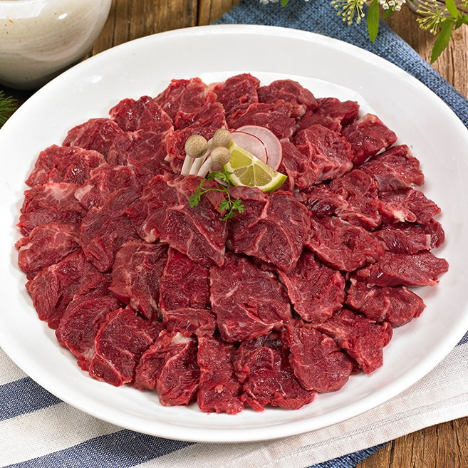 황금한우 한우 부채살 등 구이 등심 불고기 국거리 소량 골라담기, 1개, 04_제비추리 100g