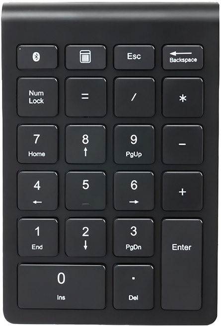 코시 보노 블루투스 무선 키패드, 블랙, KP3269BT, 제조사축