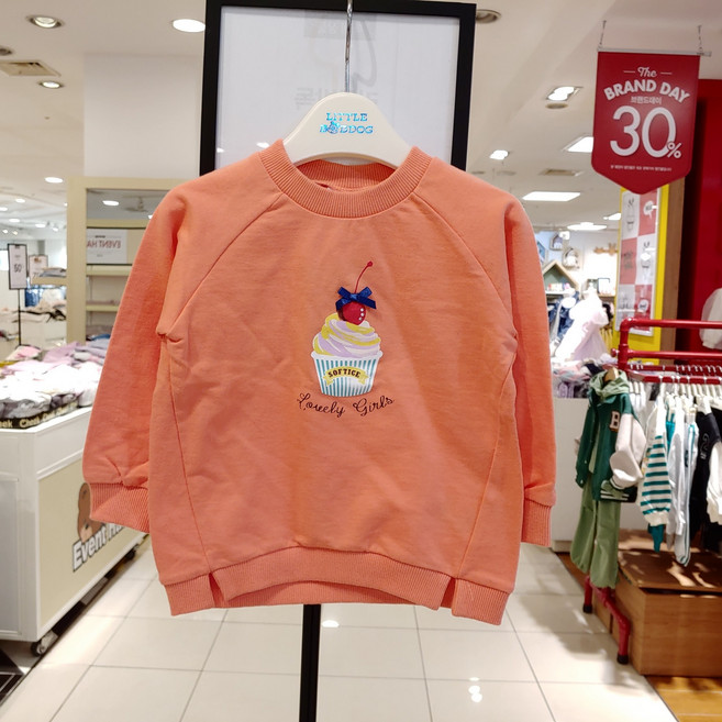 리틀밥독 봄이월 초특가 달코미 아이스크림 컵 티셔츠 아동 키즈 토들러