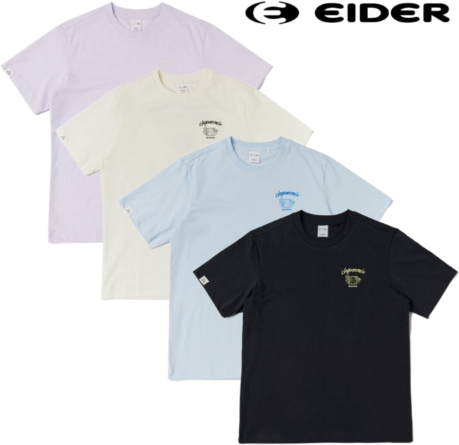 [정상가: 59 000원] 아이더 남녀공용 반팔 라운드 티셔츠 여름 흡습속건 통기성 신축성 편한 베이직 기능성 반팔티 일상 외출 등산 캠핑 골프 여행 운동 커플 아웃도어 상의