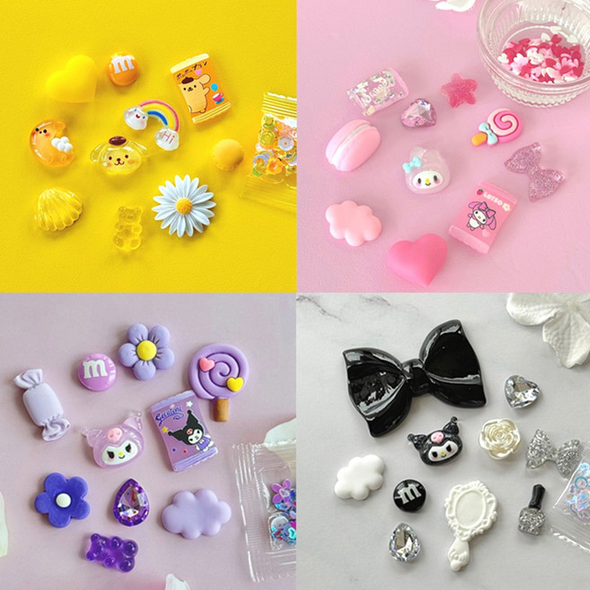 더하우스마켓 데코덴 파츠 세트 40종, 1세트, 05보라악당