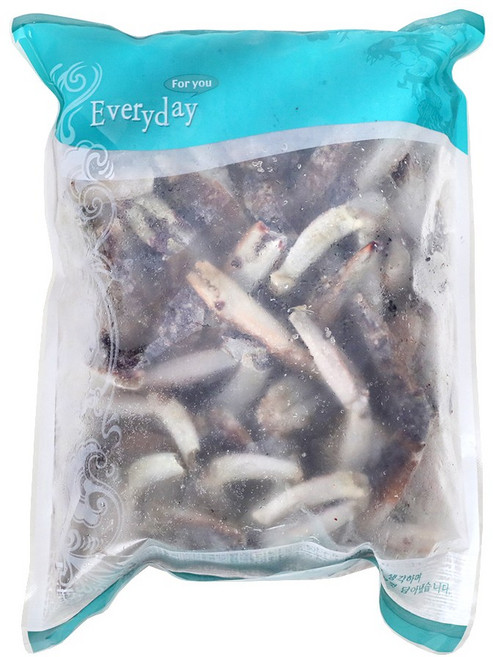 케이푸드_경기꽃게유통 꽃게다리, 3개, 1kg