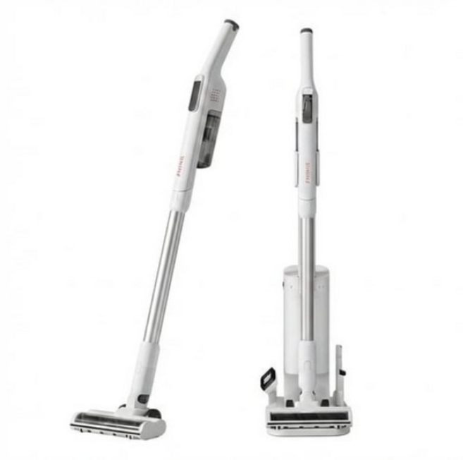 신일 슬림라이트 무선청소기 / 250W BLDC 올인원스테이션 (먼지통비움+충전+거치+수납), 화이트 (올인원스테이션/BLDC모터)