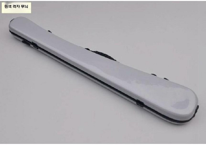 더블베이스 활 케이스 방수 보관함 바이올린 가방 현악기 수납, 흰색 격자 무늬, 1개