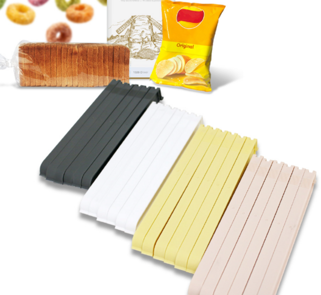 울트라 봉지집게, 특대형 (그레이), 6개