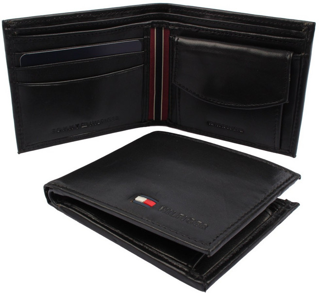 타미힐피거 지갑 남성 동전수납 반지갑