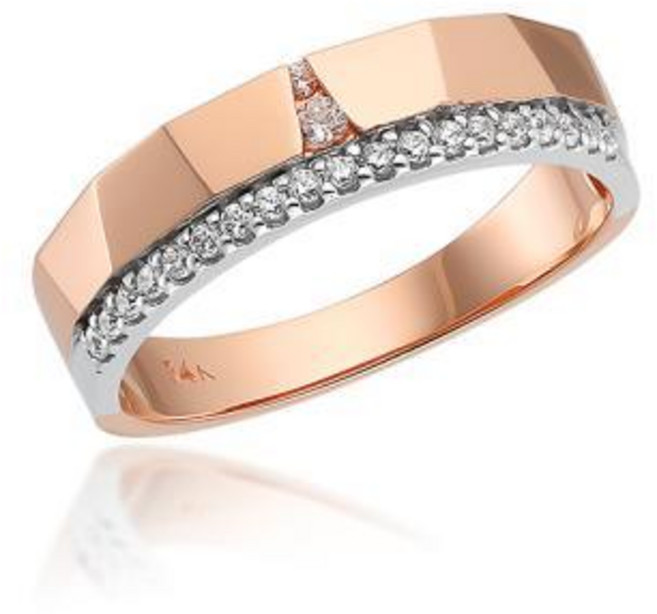 로이드 러브 투톤 레이어링 14K Gold 여성 커플링 LRW20C10G=동아백화점 수성점