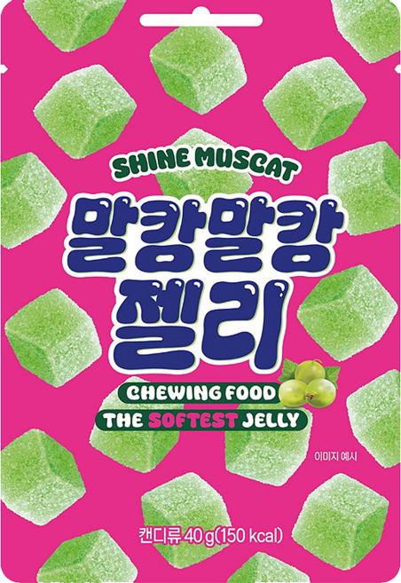 말캉말캉젤리 샤인머스캣, 3개, 40g