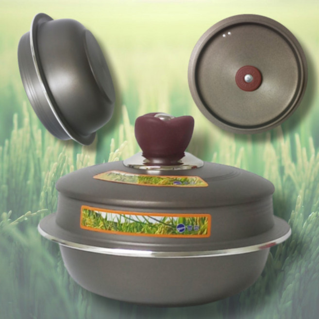 레트로 명강 실비아 고전솥 가마솥 밥솥 24cm, 1개