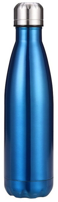 304不鏽鋼大容量保溫杯, 亮藍色, 1套, 500L