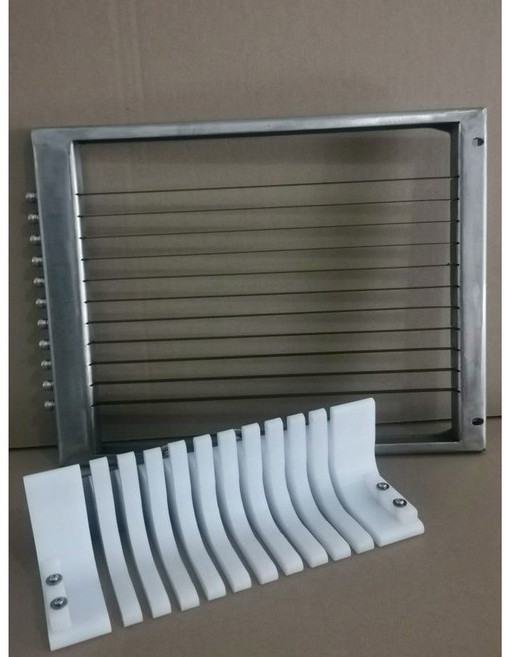 김밥절단기 칼날 부품 커팅 자동 써는기계 흰색 식당 컷팅기, 화이트칼라홀더받침대 날