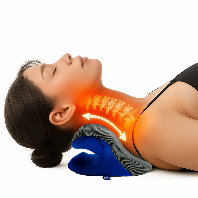 조이조 온열 넥스트레처, 1개, 블루