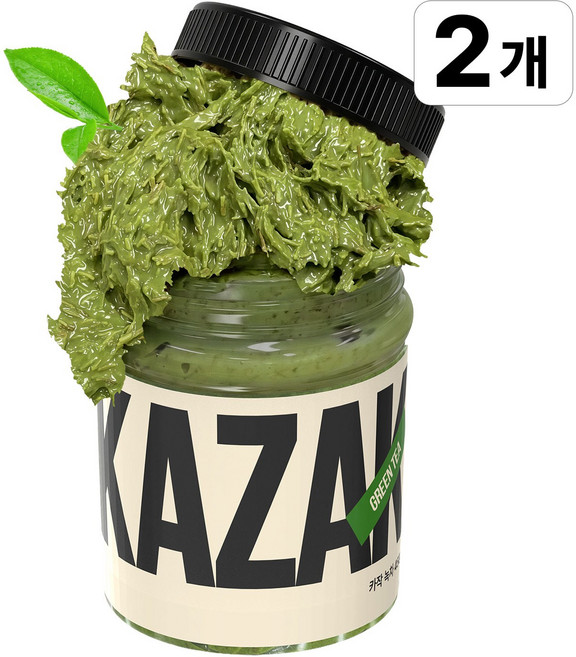 미네스 카다이프 스프레드 카작 녹차 450G 대용량 2개입, 2개