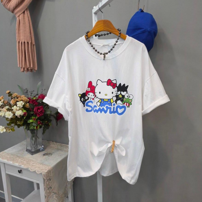 리오프렌즈 러블리 오버핏 반팔티