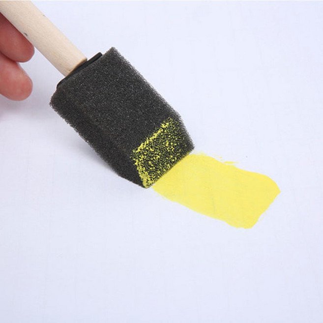 미술용 붓 스펀지 브러쉬 (5P) 미술수업용 붓세트, 상세페이지참조