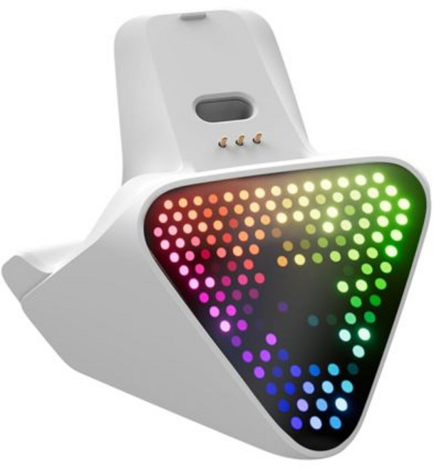 플라이디지 화이트 무선 충전기 도크 2 프로 （ 전용 지원 에이펙스 5 및 베이더 ）