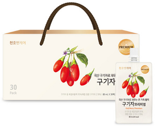 천호엔케어 구기자 프리미엄, 80ml, 40개