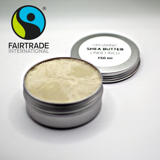 유기농 시어버터 비정제 100% 온가족 피부 보습 150ml (135g), 1개, 아이보리