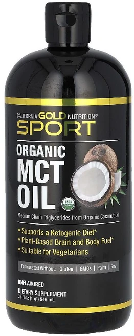 캘리포니아 골드 뉴트리션 스포츠 MCT 오일 946ml(32fl oz) 1개, CGN01787 - 쿠팡
