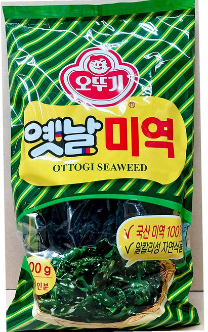 오뚜기 건미역 100g 국물 건강 요리 수산 식재료, 20개