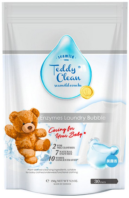 清淨海 植萃酵素洗衣膠囊, 1個, 晨露香
