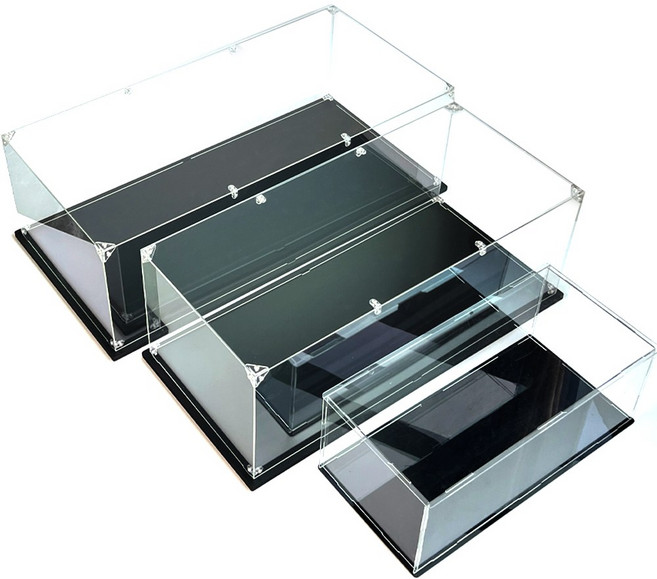 라푸유 투명아크릴케이스 테크닉 슈퍼카 적용 테크닉전시장 공투광성 진열장 보관함 인테리어 진열대, 1:8스케일, 1개