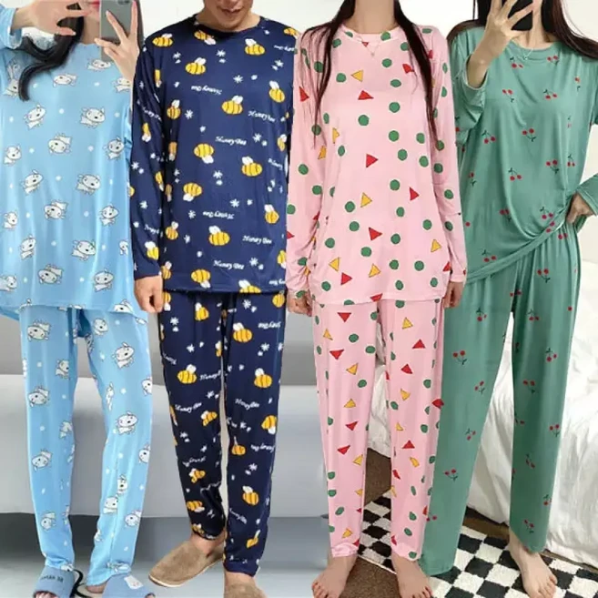 달달세트 빅사이즈잠옷 남여공용잠옷 긴팔잠옷 커플잠옷세트 파자마 여성잠옷 피치잠옷 수면잠옷세트 수면잠옷 상하의세트 상하세트잠옷 주니어잠옷 가을잠옷 간절기잠옷 남성잠옷 남자잠옷