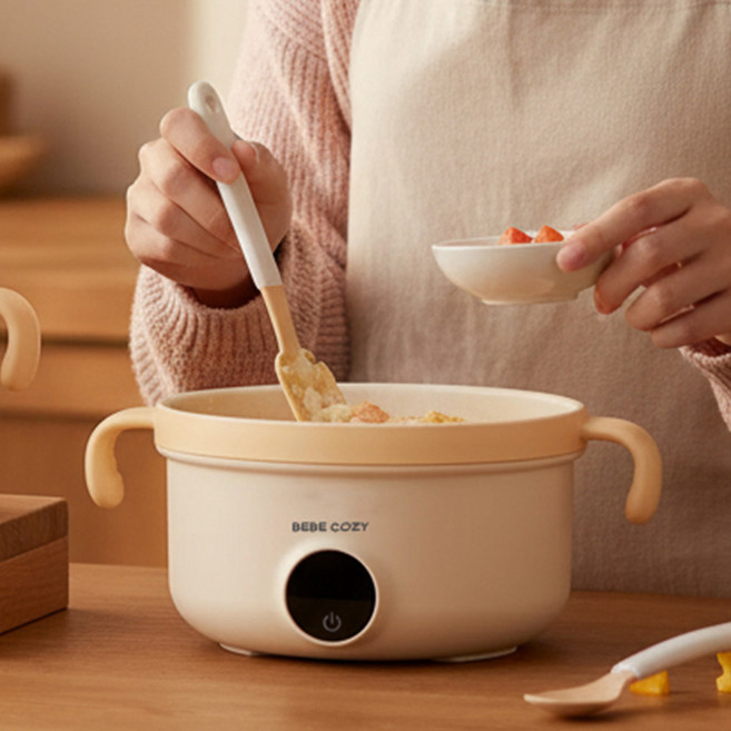 베베코지 휴대용 이유식 포트 워머, 1개, 아이보리, 400ml