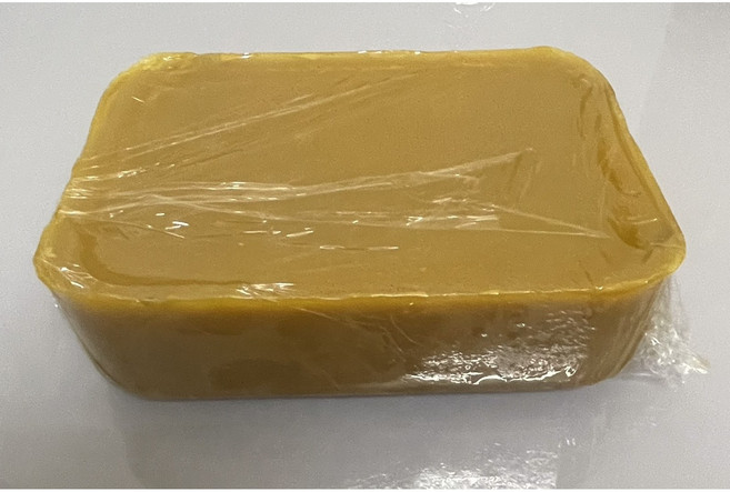 蜂蠟 蜜蠟塊 5公斤裝 (500克x10) 清漆與拋光材料, 1個, 5公斤(500g*10)