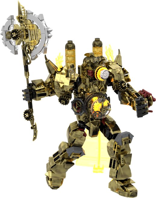 로앤제이 스키비디 토일렛 대형 블록 대형 호환 블록 R1718 타이탄 클락맨 2.0, 1개