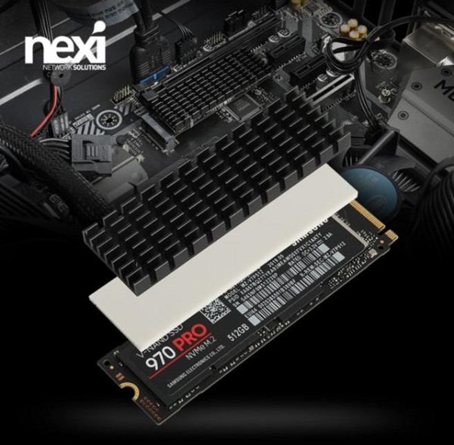 [NEXI] NX-HS06 [NVMe M.2 SSD 방열판] [NX1058] [블랙], 1개