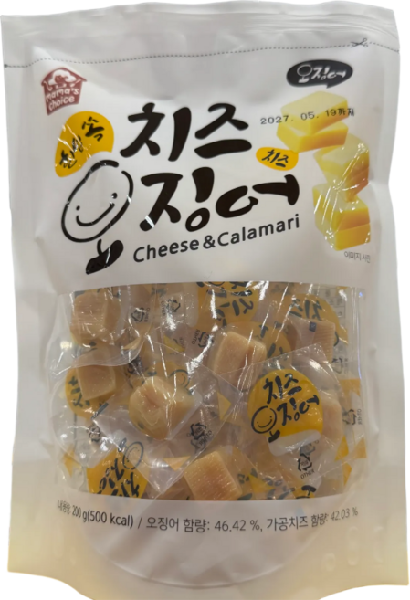 코스트코 마마스초이스 치즈 오징어, 1개, 200g
