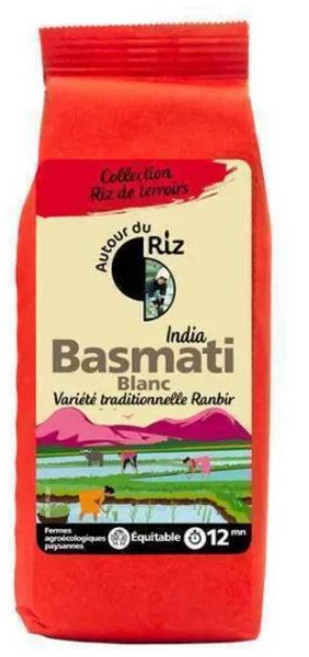 Autour du Riz 오뚜흐 뒤 히 인디안 바스마티 백미, 4개, 500g