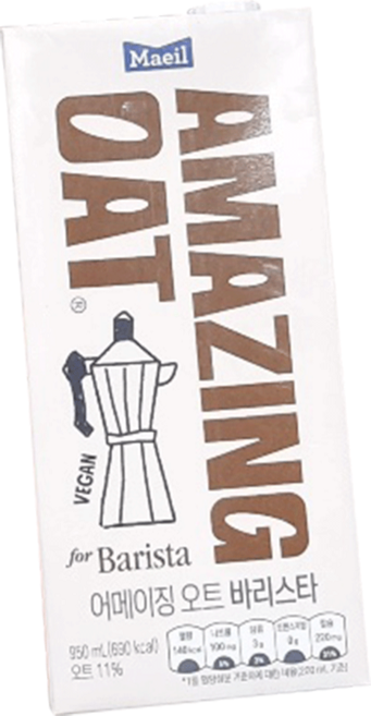 매일유업 어메이징 오트 1L, 950ml, 1개