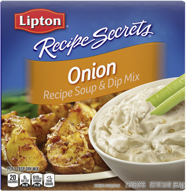 Lipton 레시피 시크릿 어니언 레시피 스프 앤드 딥 믹스, 56.7g, 1개
