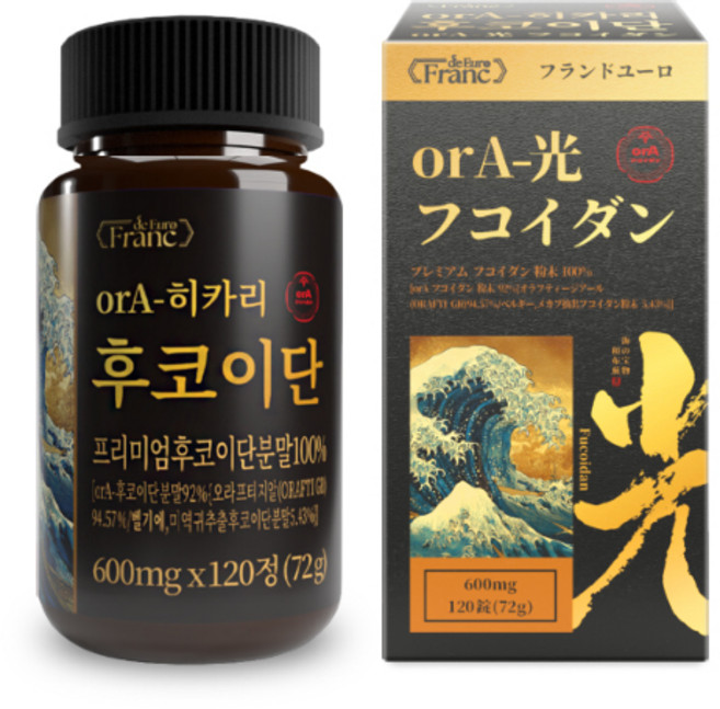 orA 히카리 후코이단 100% 국내산 미역귀, 1개, 120정