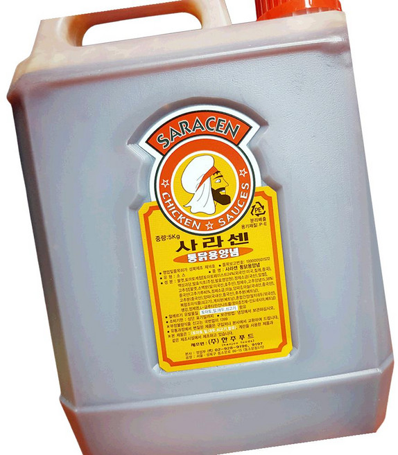 사라센 양념 치킨 소스 10kg 프라이드, 1개