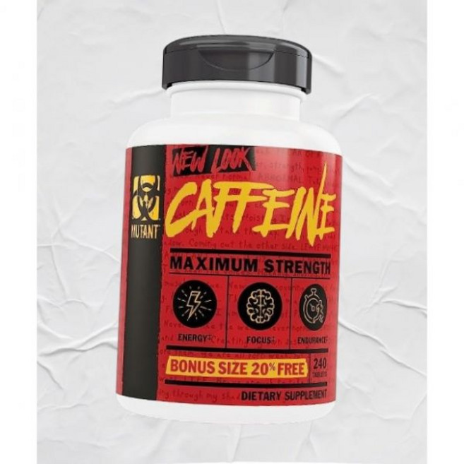 뮤턴트 카페인 알약 에너지 정신 경보 성능 지구력 향상 제약 등급 순수 피로 감소 각성 2 미주 내수용 MU, 240정, 1개