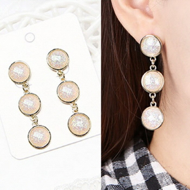 카밀라 [당일발송] 트리플문 귀걸이