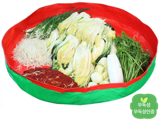 삼진테크 김장버무리 무봉제 사계절 김장매트, 1개